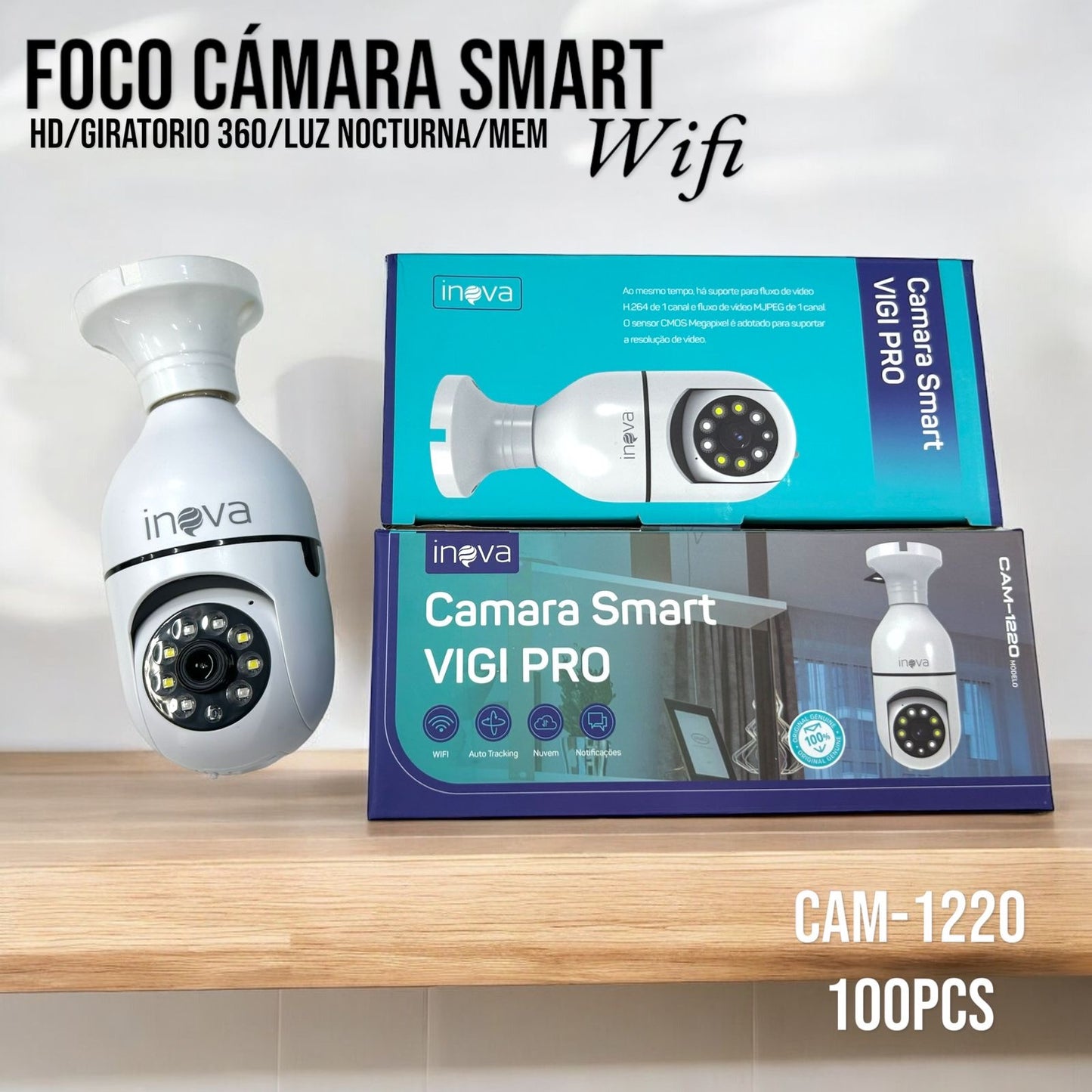 FOCO CÁMARA S-MART INOVA 360